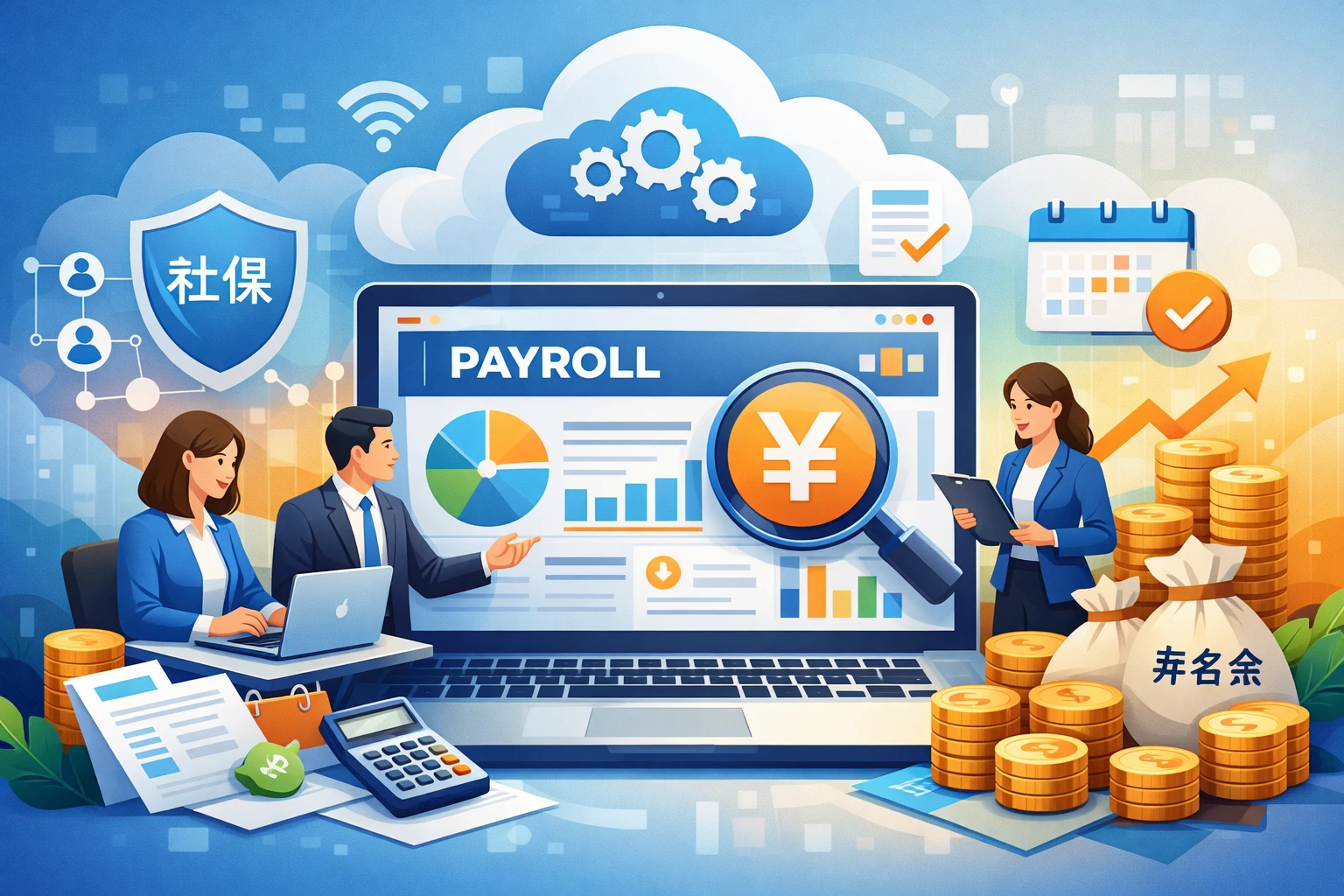 人力资源软件与人事系统实施服务：优化薪酬与社保管理的云系统解决方案