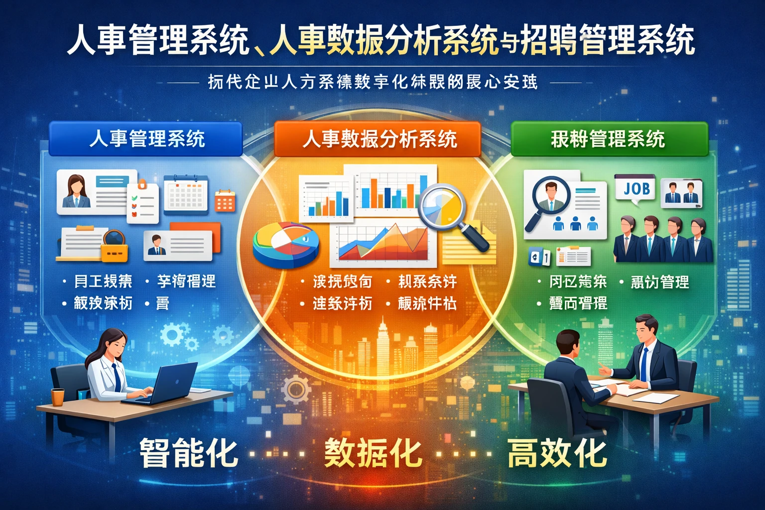 人事管理系统、人事数据分析系统与招聘管理系统：现代企业人力资源数字化转型的核心支柱