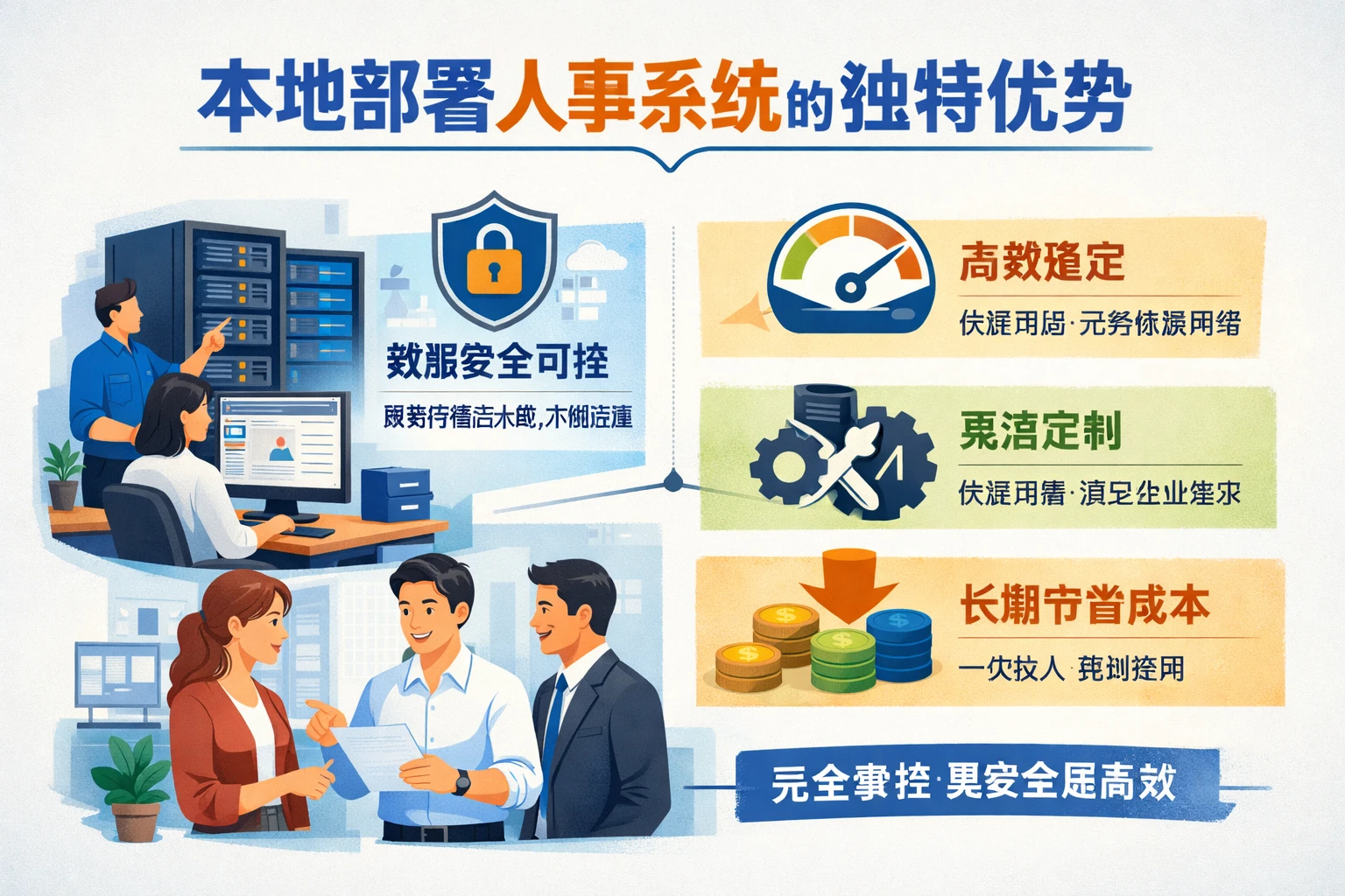 本地部署人事系统的独特优势