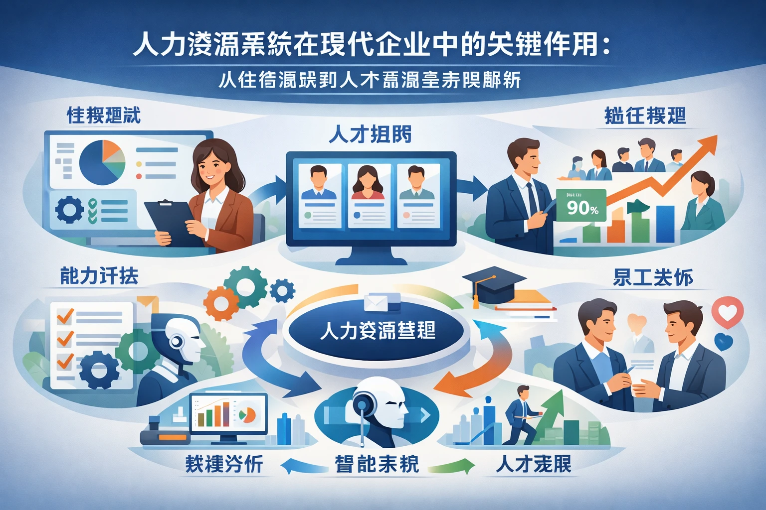 人力资源系统在现代企业中的关键作用：从性格测试到人才管理全流程解析