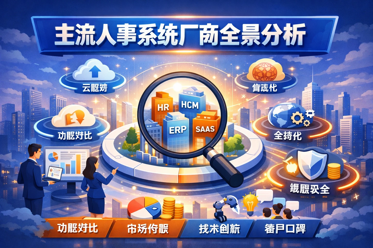 主流人事系统厂商全景分析