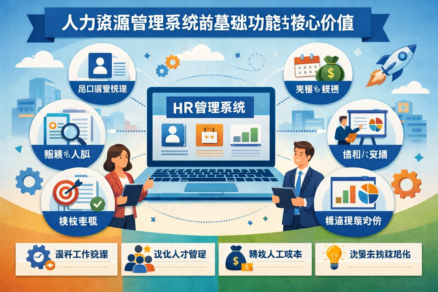 人力资源管理系统的基础功能与核心价值