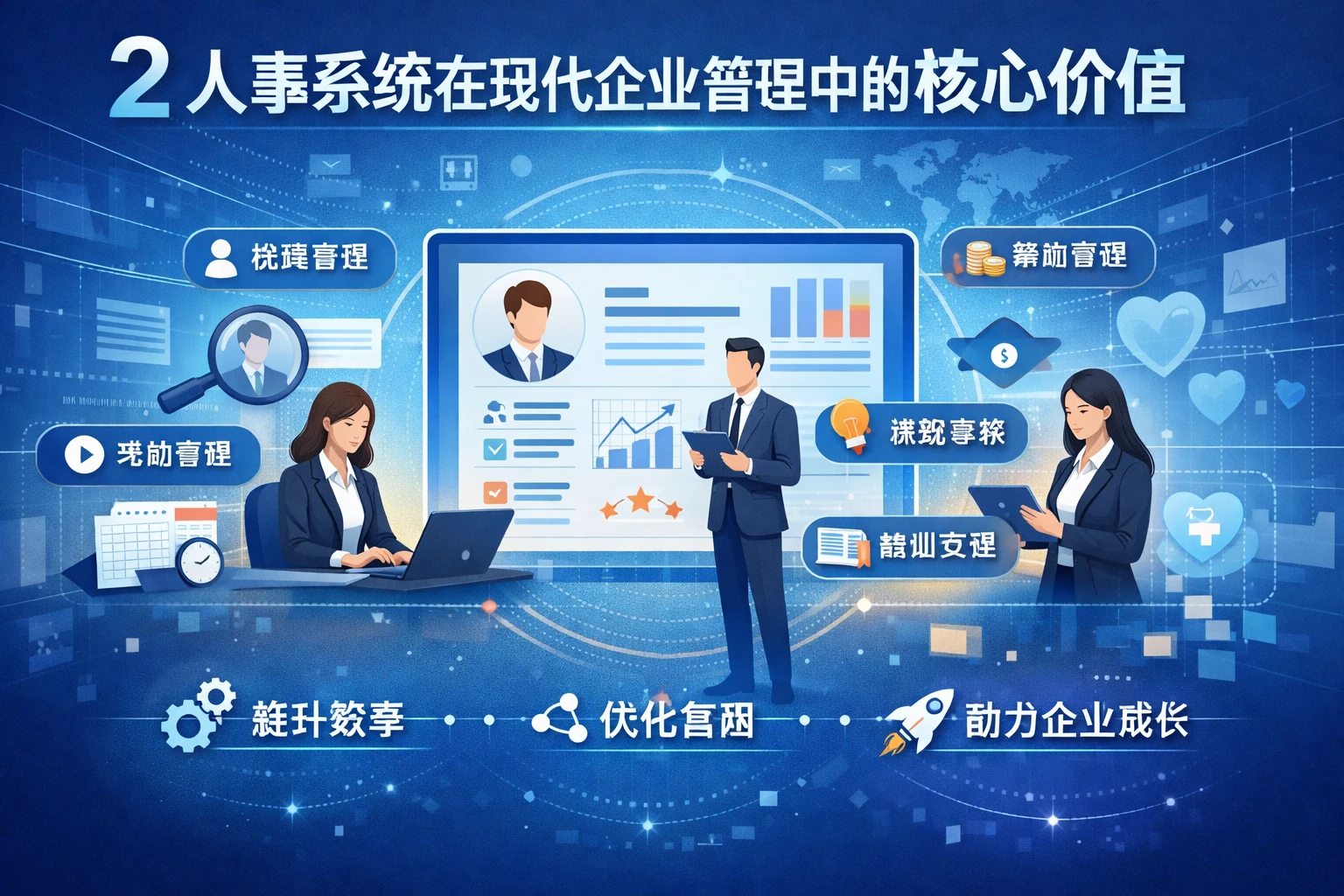 2 人事系统在现代企业管理中的核心价值