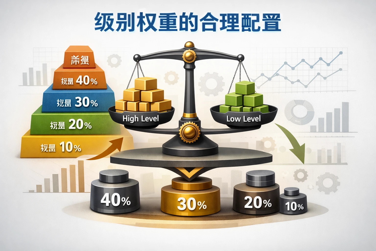 级别权重的合理配置