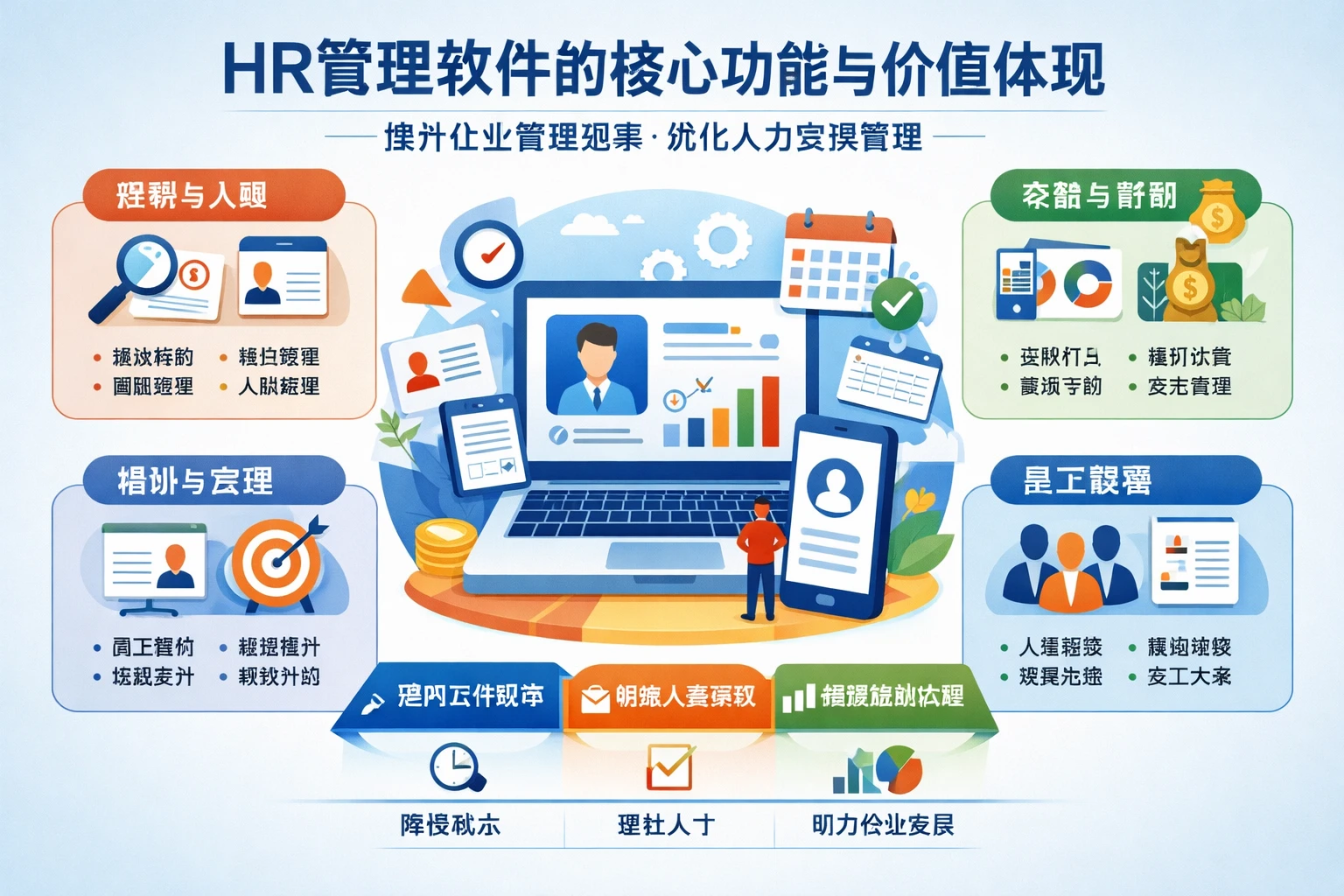 HR管理软件的核心功能与价值体现