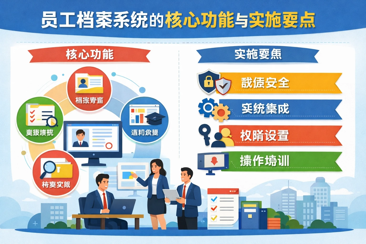 员工档案系统的核心功能与实施要点