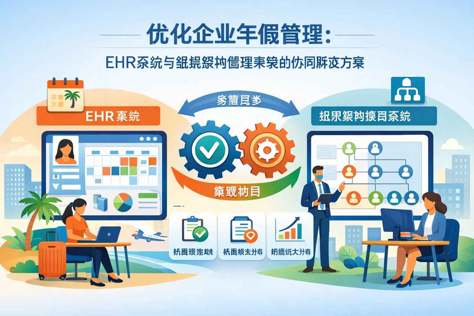 优化企业年假管理：EHR系统与组织架构管理系统的协同解决方案