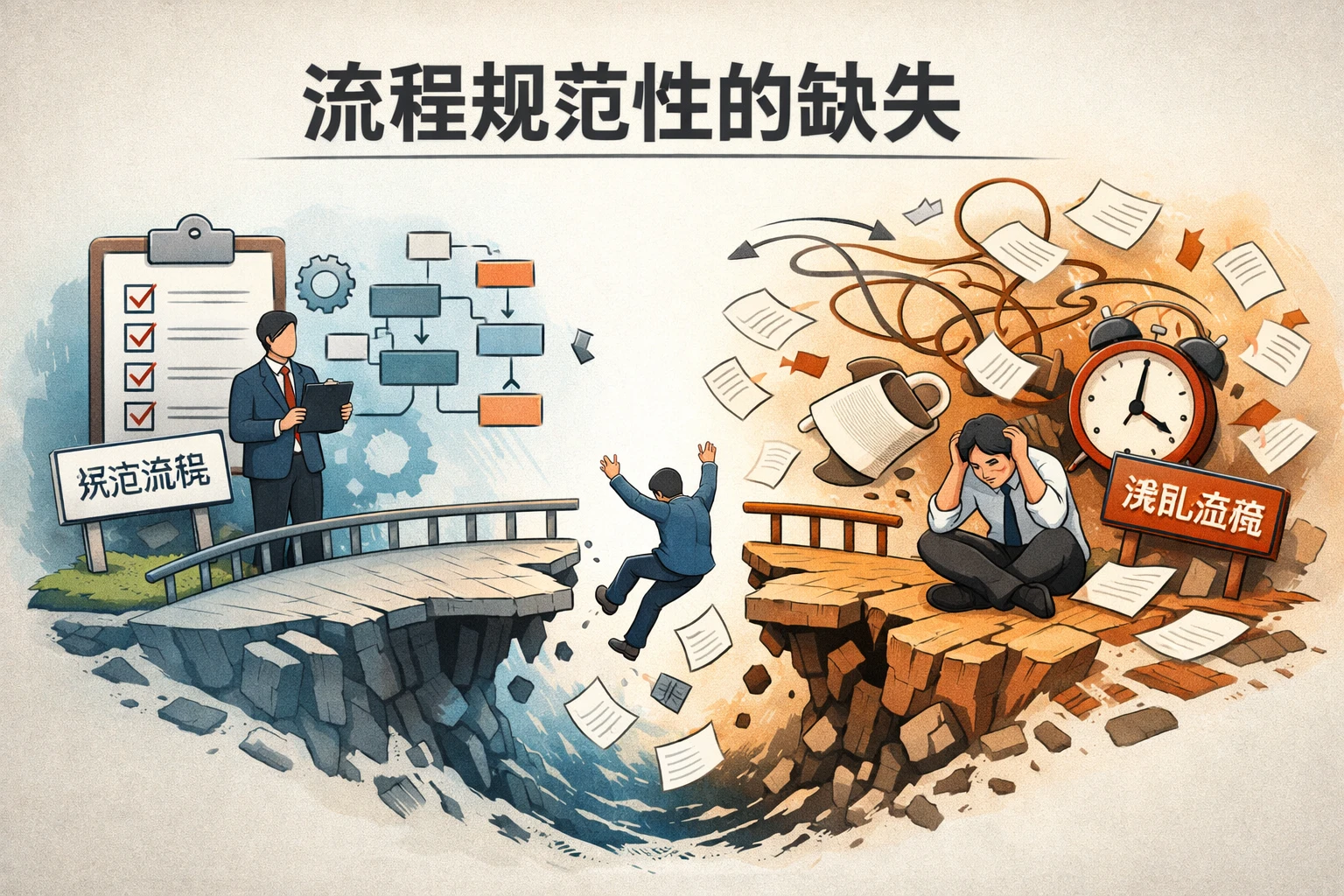 流程规范性的缺失