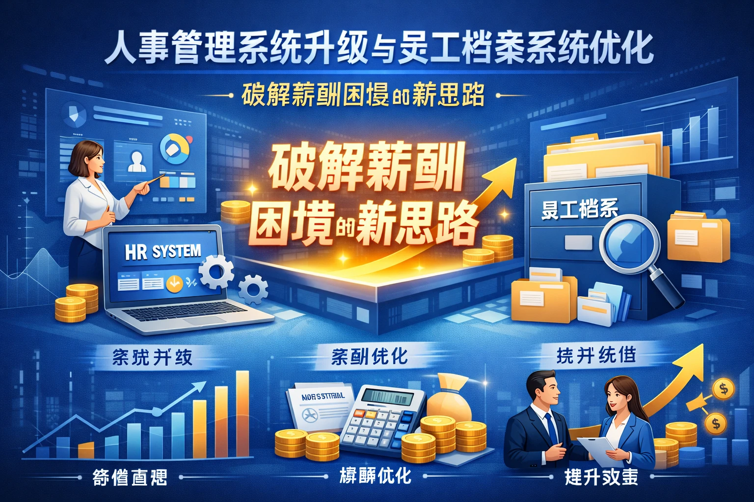 人事管理系统升级与员工档案系统优化：破解薪酬困境的新思路