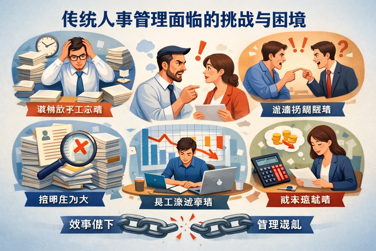 传统人事管理面临的挑战与困境