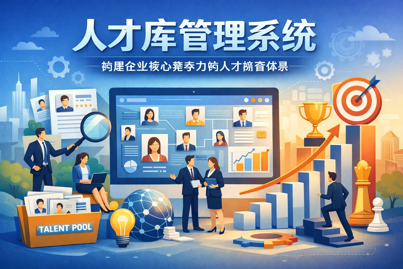 人才库管理系统：构建企业核心竞争力的人才储备体系