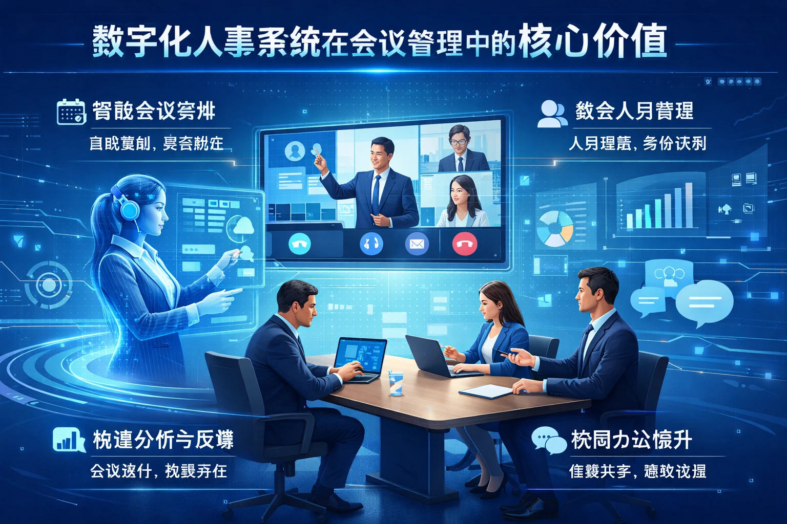 数字化人事系统在会议管理中的核心价值