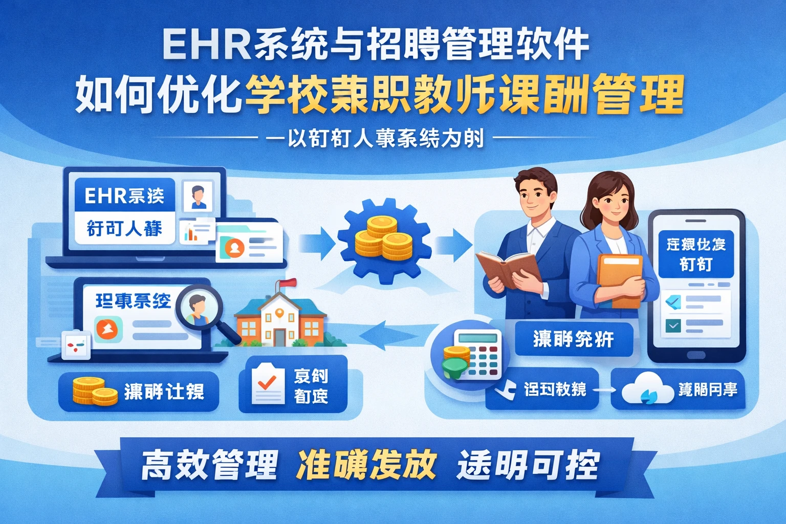 EHR系统与招聘管理软件如何优化学校兼职教师课酬管理——以钉钉人事系统为例