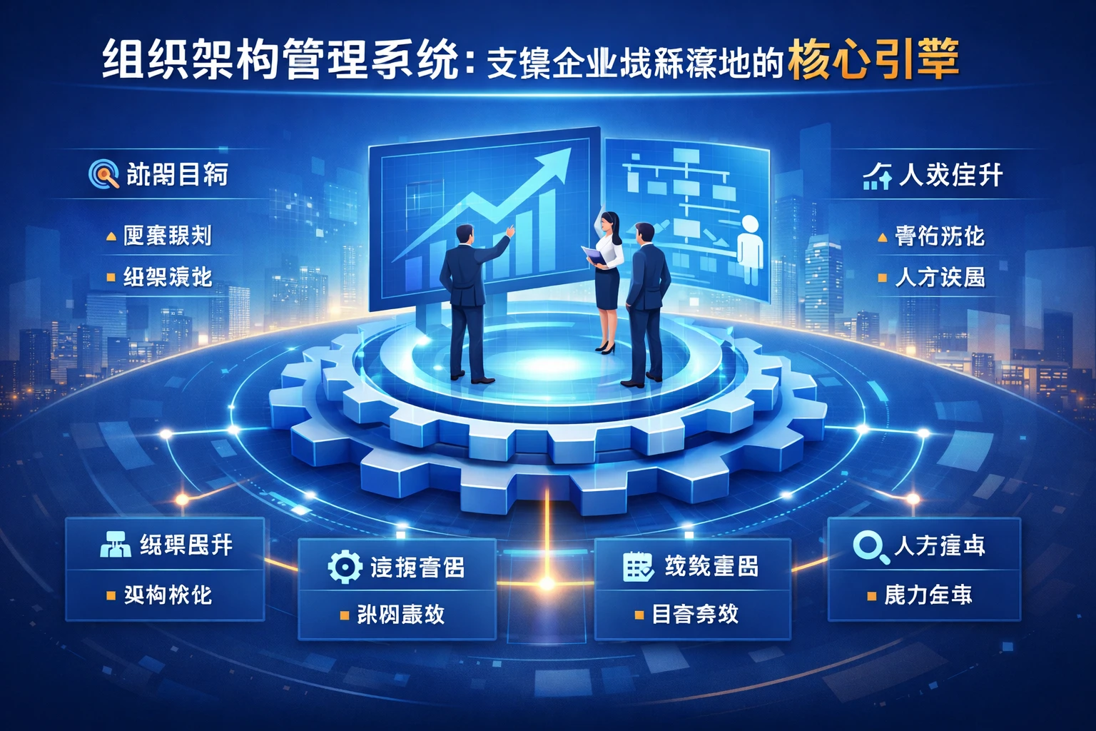 组织架构管理系统：支撑企业战略落地的核心引擎
