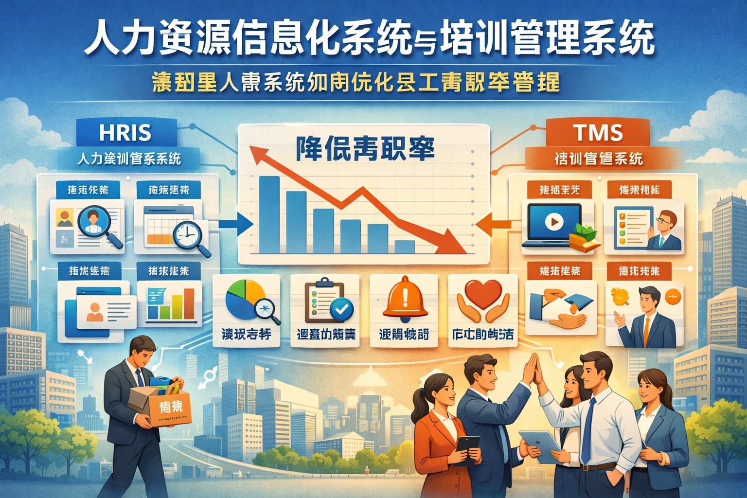 人力资源信息化系统与培训管理系统：集团型人事系统如何优化员工离职率管理