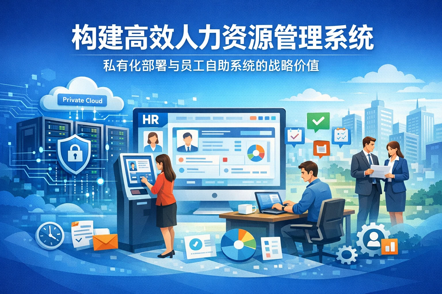 构建高效人力资源管理系统：私有化部署与员工自助系统的战略价值
