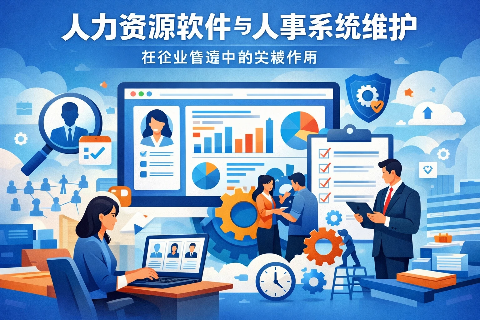 人力资源软件与人事系统维护在企业管理中的关键作用