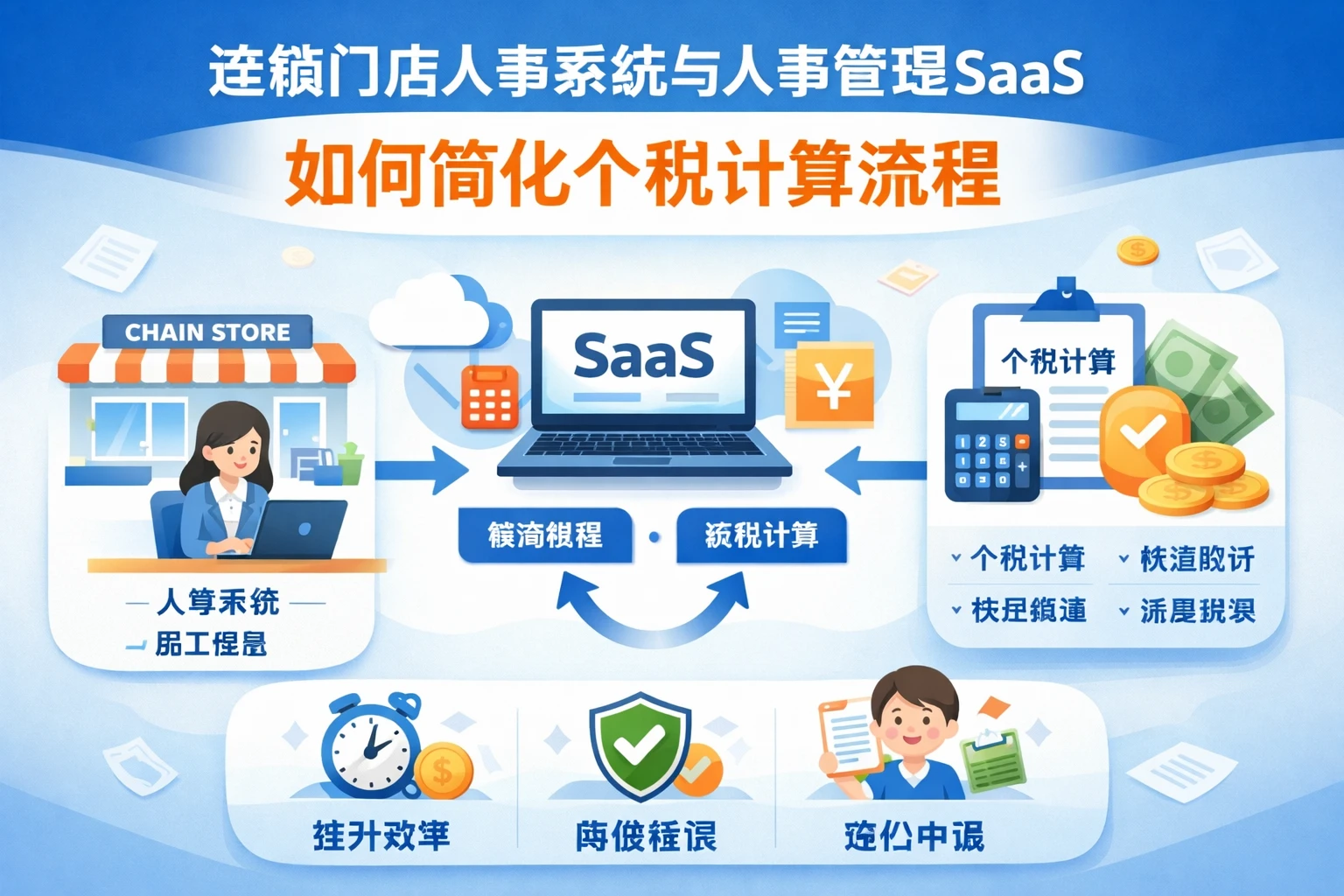连锁门店人事系统与人事管理SaaS如何简化个税计算流程