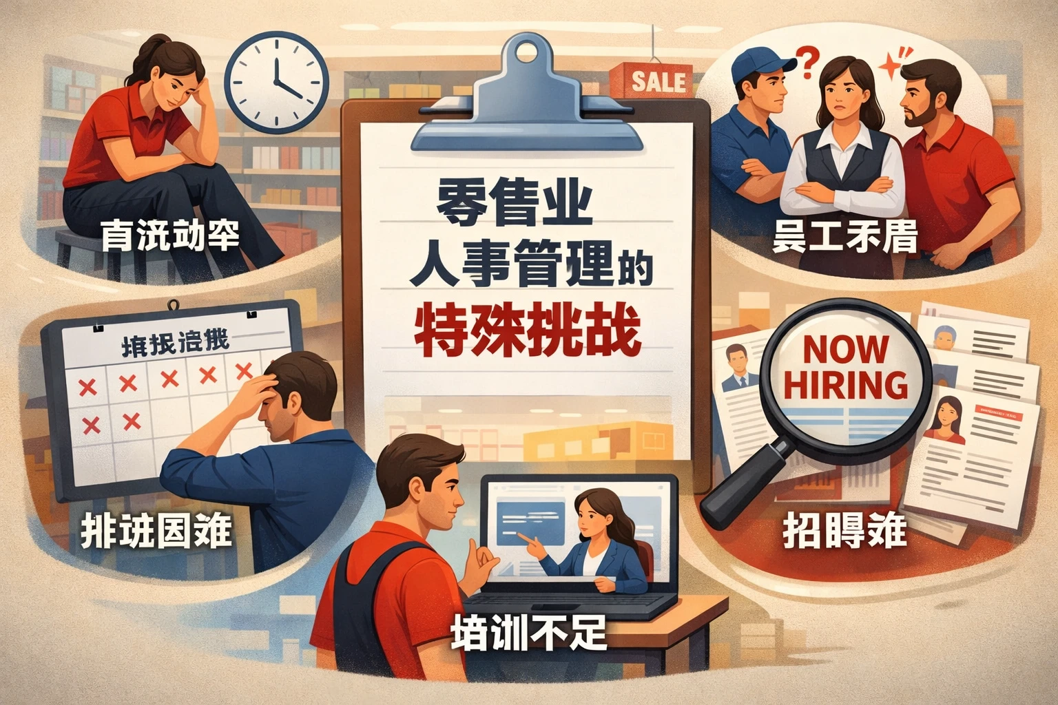零售业人事管理的特殊挑战
