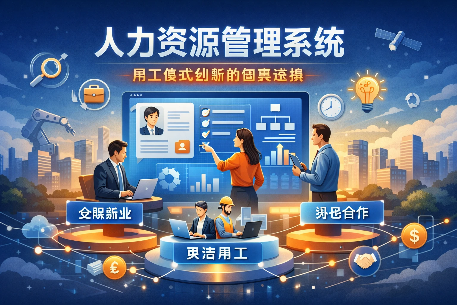 人力资源管理系统：用工模式创新的智慧选择