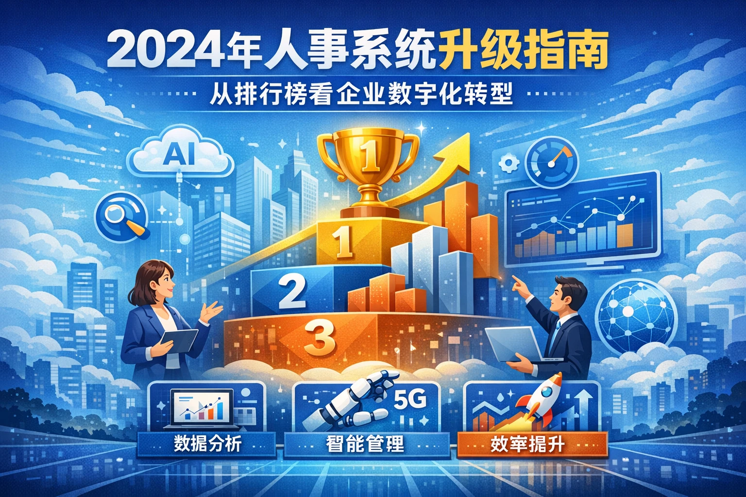 2024年人事系统升级指南:从排行榜看企业数字化转型