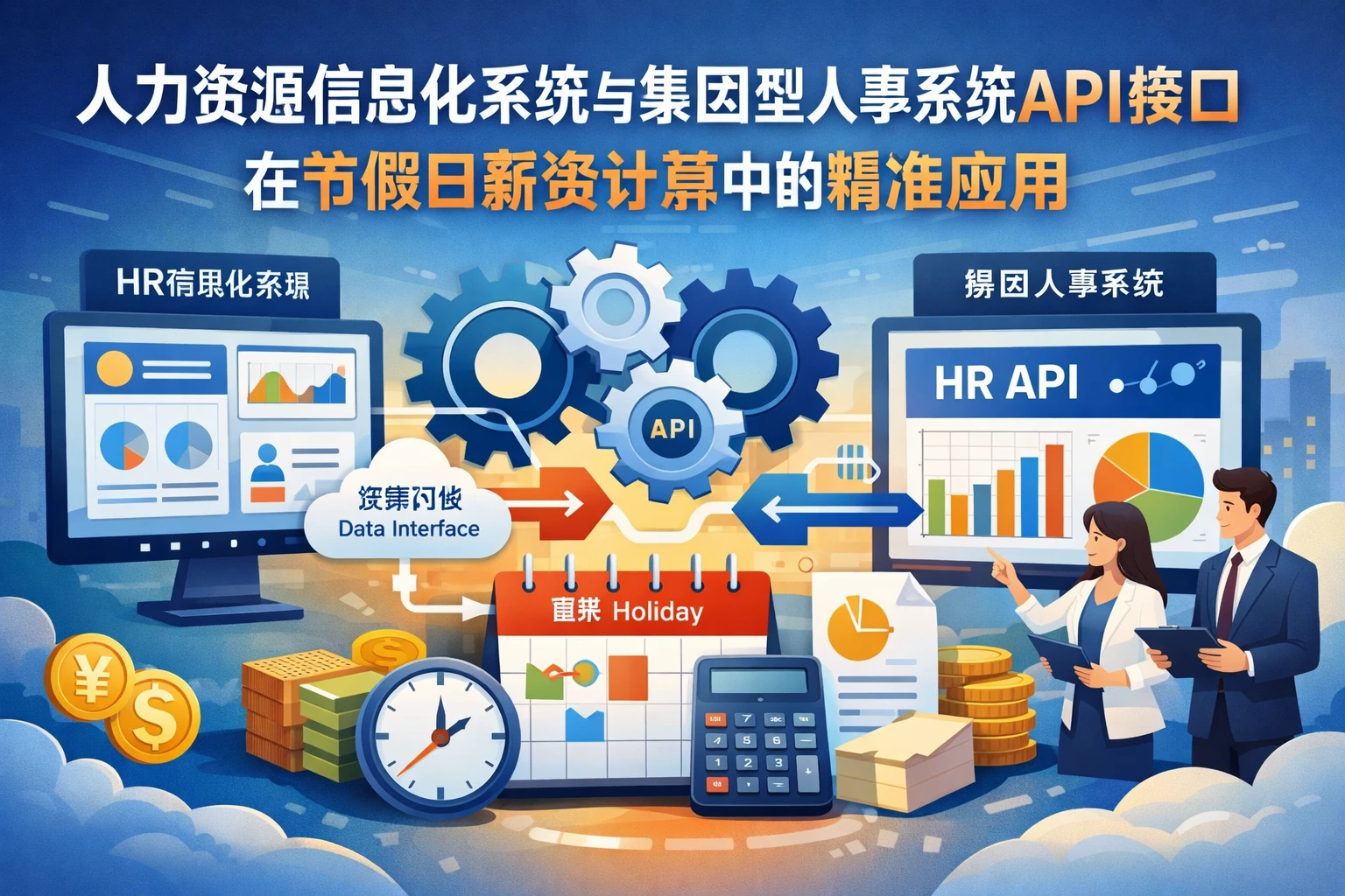 人力资源信息化系统与集团型人事系统API接口在节假日薪资计算中的精准应用