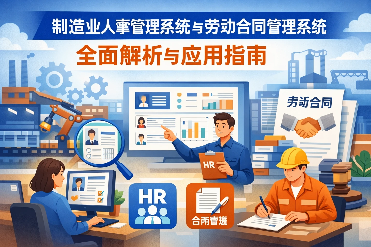 制造业人事管理系统与劳动合同管理系统的全面解析与应用指南