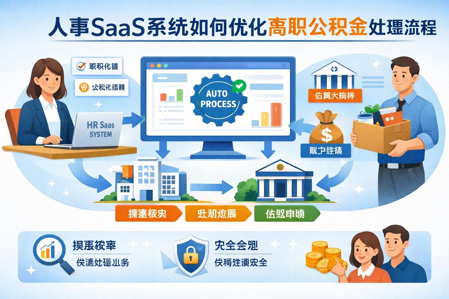 人事SaaS系统如何优化离职公积金处理流程