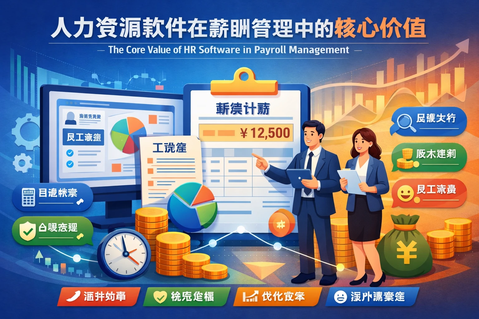 人力资源软件在薪酬管理中的核心价值