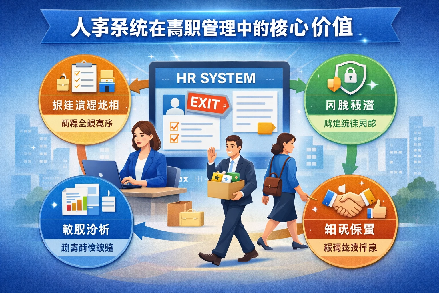 人事系统在离职管理中的核心价值