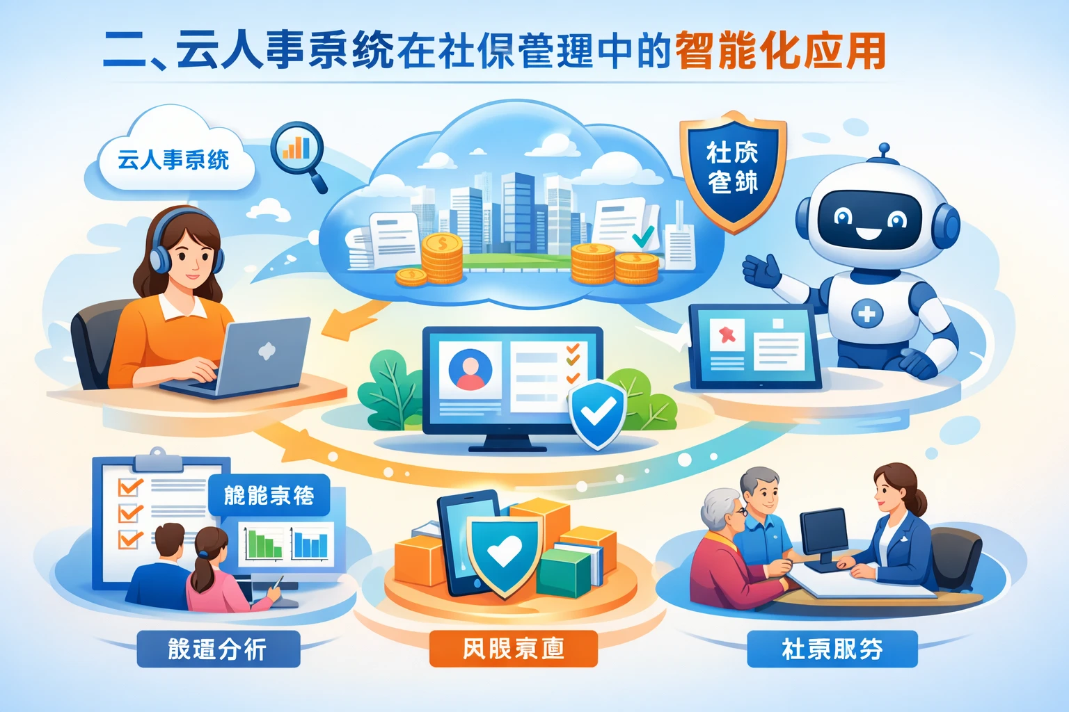 二、云人事系统在社保管理中的智能化应用