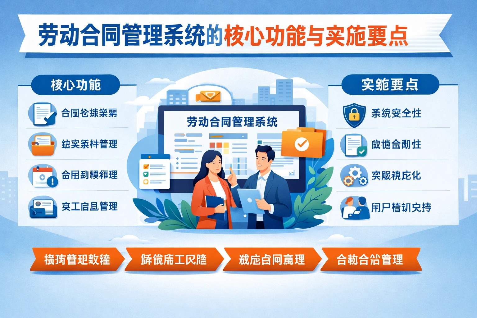 劳动合同管理系统的核心功能与实施要点