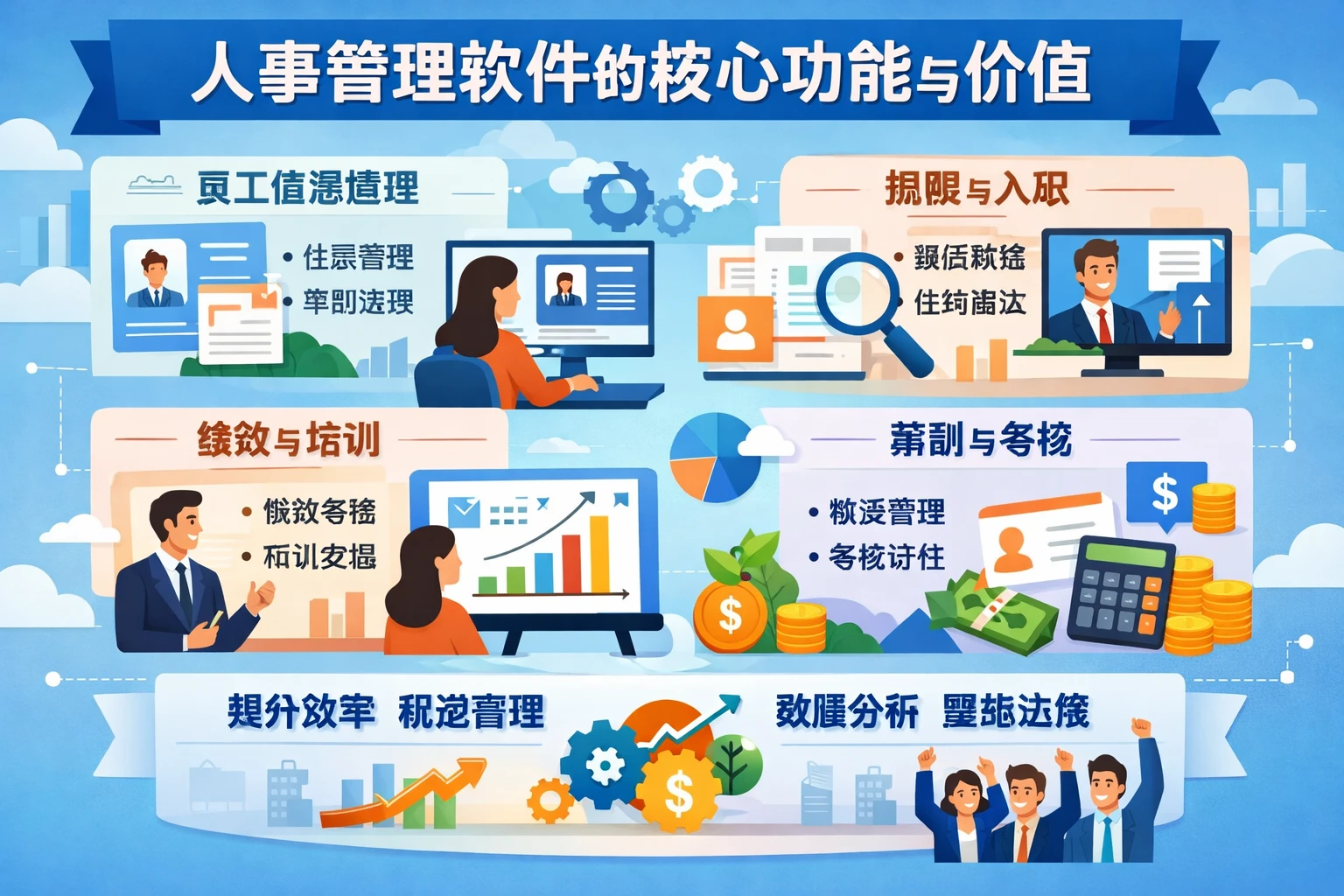 人事管理软件的核心功能与价值