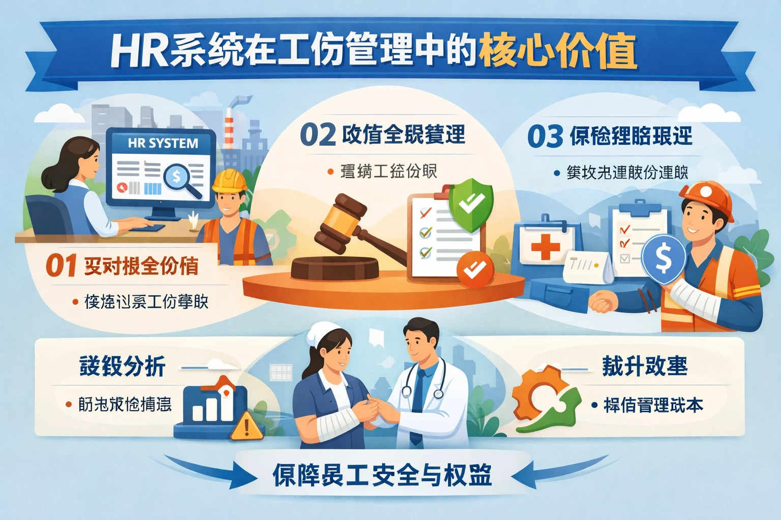 HR系统在工伤管理中的核心价值