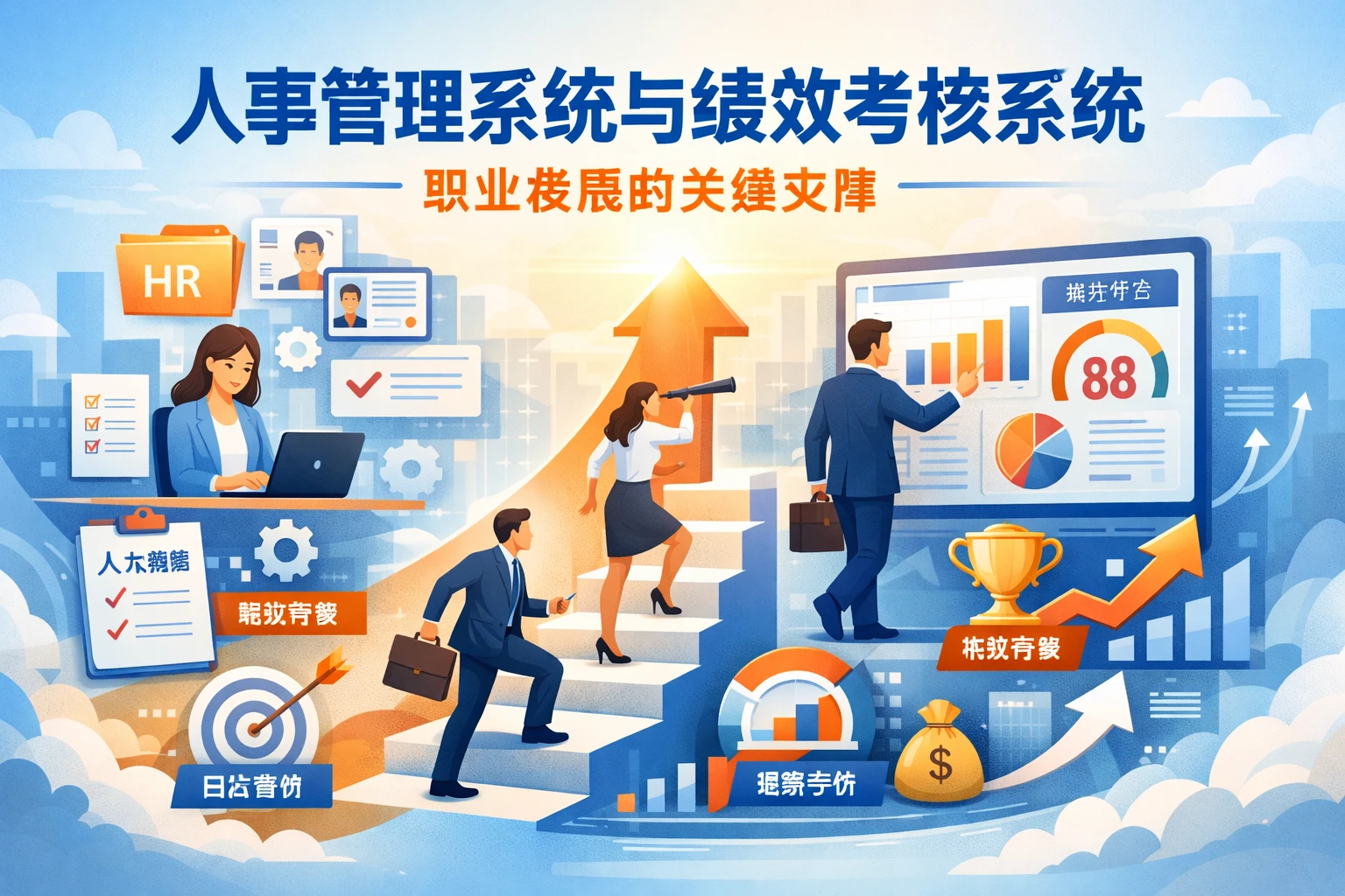 人事管理系统与绩效考核系统:职业发展的关键支撑