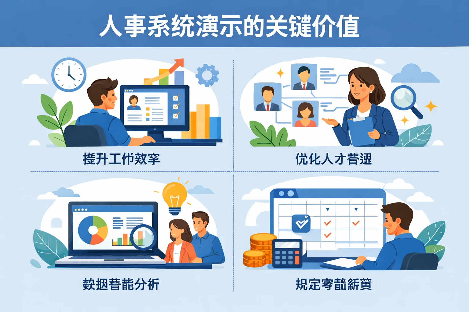 人事系统演示的关键价值