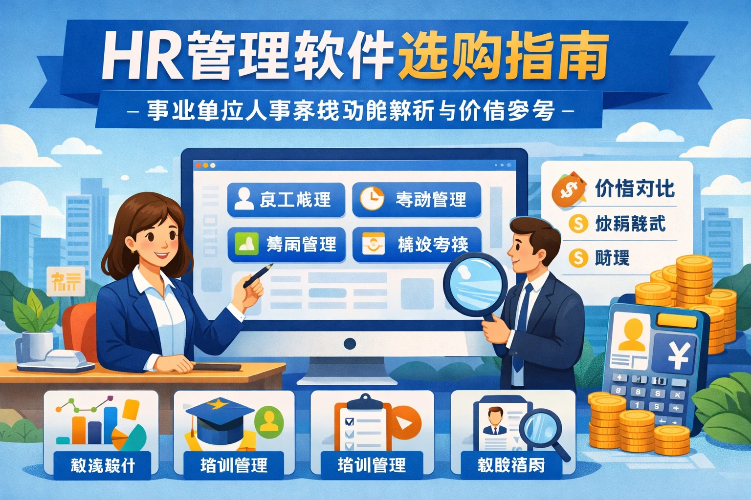 HR管理软件选购指南：事业单位人事系统功能解析与价格参考
