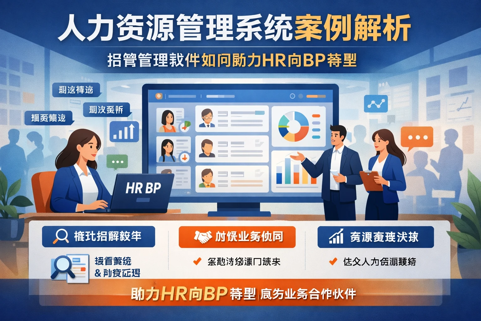 人力资源管理系统案例解析：招聘管理软件如何助力HR向BP转型