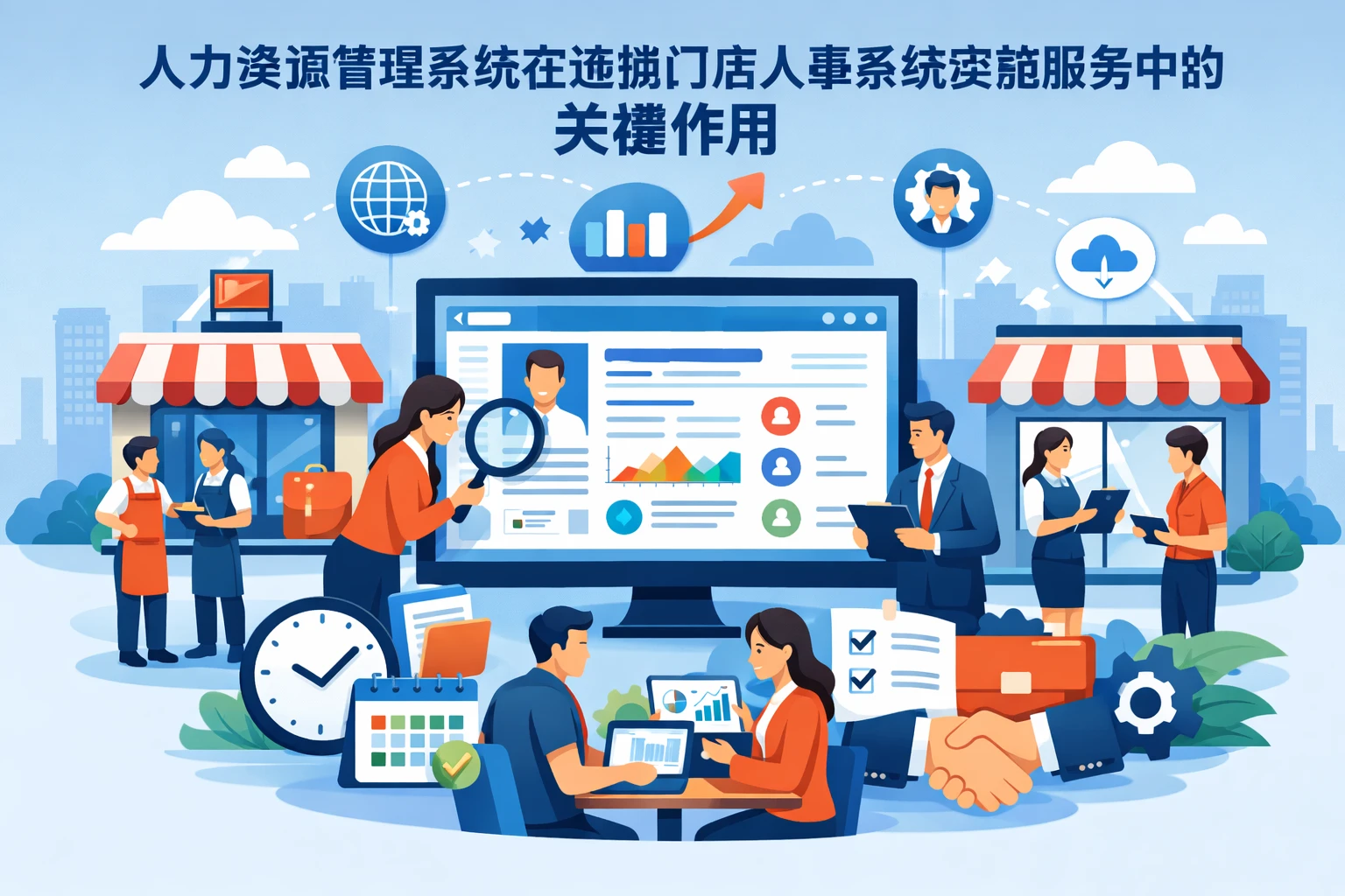 人力资源管理系统在连锁门店人事系统实施服务中的关键作用