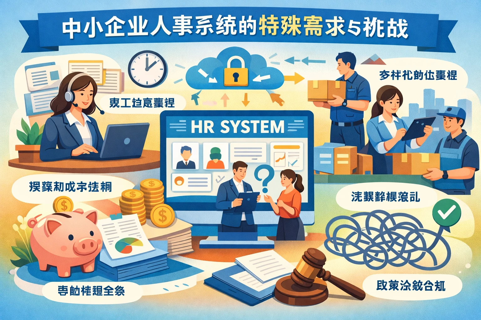 中小企业人事系统的特殊需求与挑战