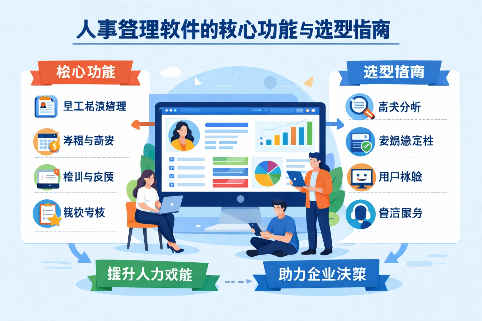 人事管理软件的核心功能与选型指南