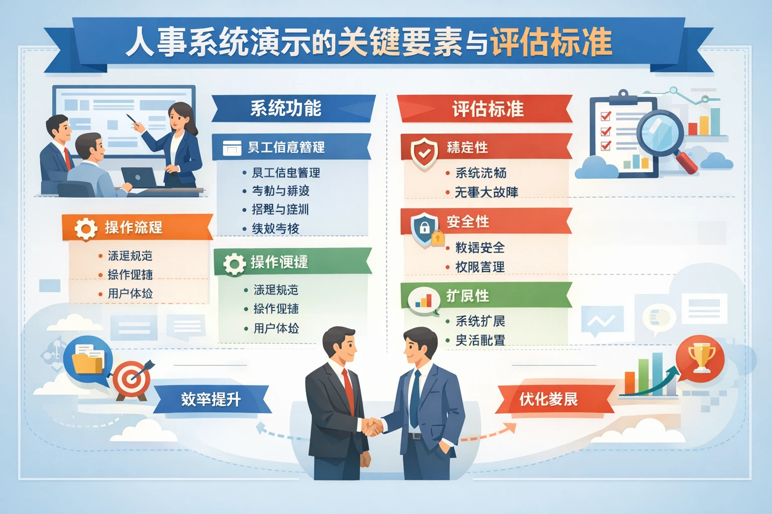 人事系统演示的关键要素与评估标准