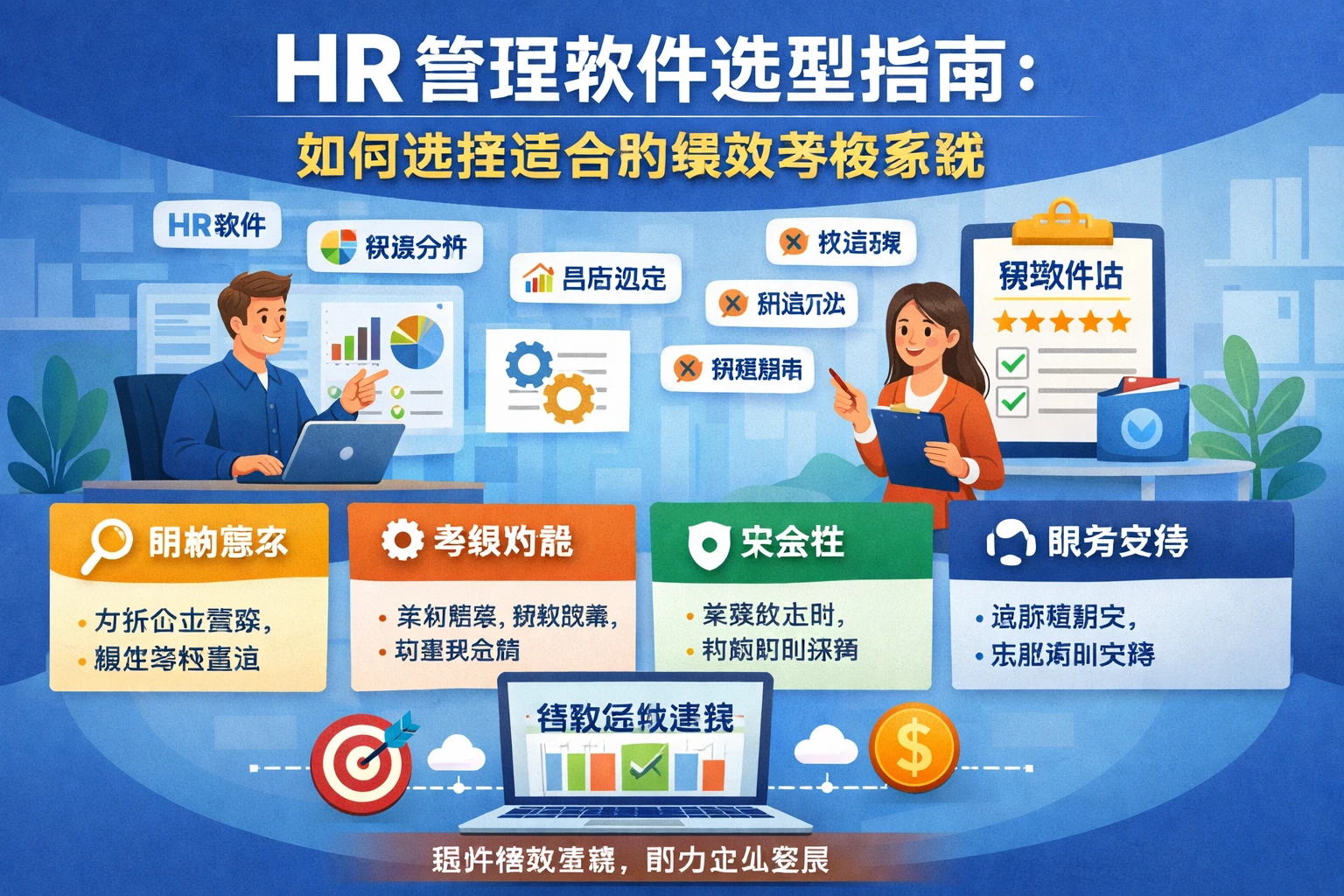 HR管理软件选型指南：如何选择适合的绩效考核系统