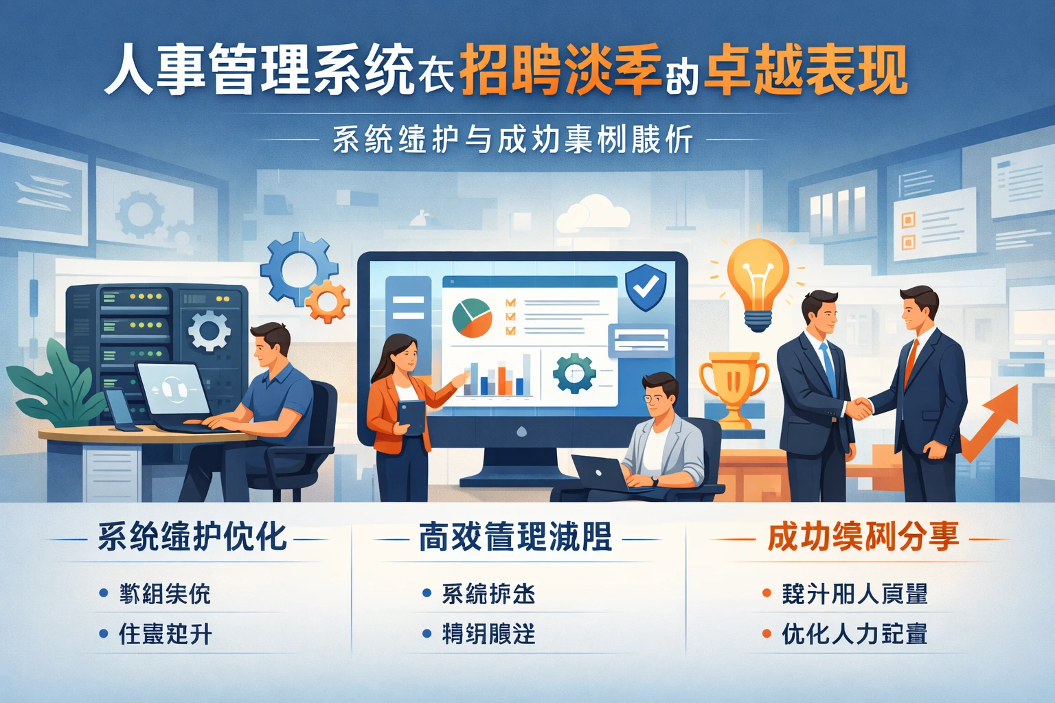人事管理系统在招聘淡季的卓越表现：系统维护与成功案例解析