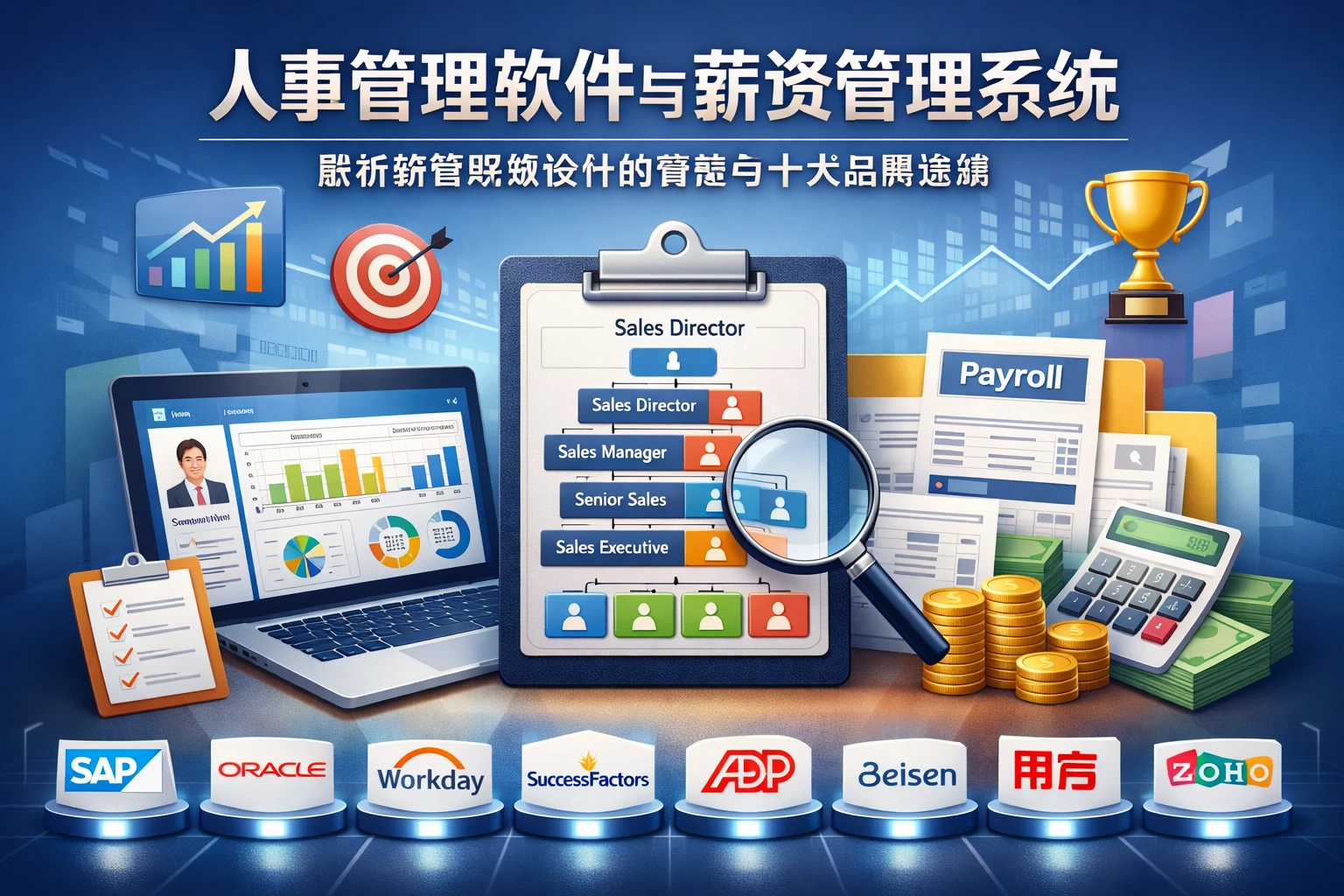 人事管理软件与薪资管理系统:解析销售职级设计的智慧与十大品牌选择