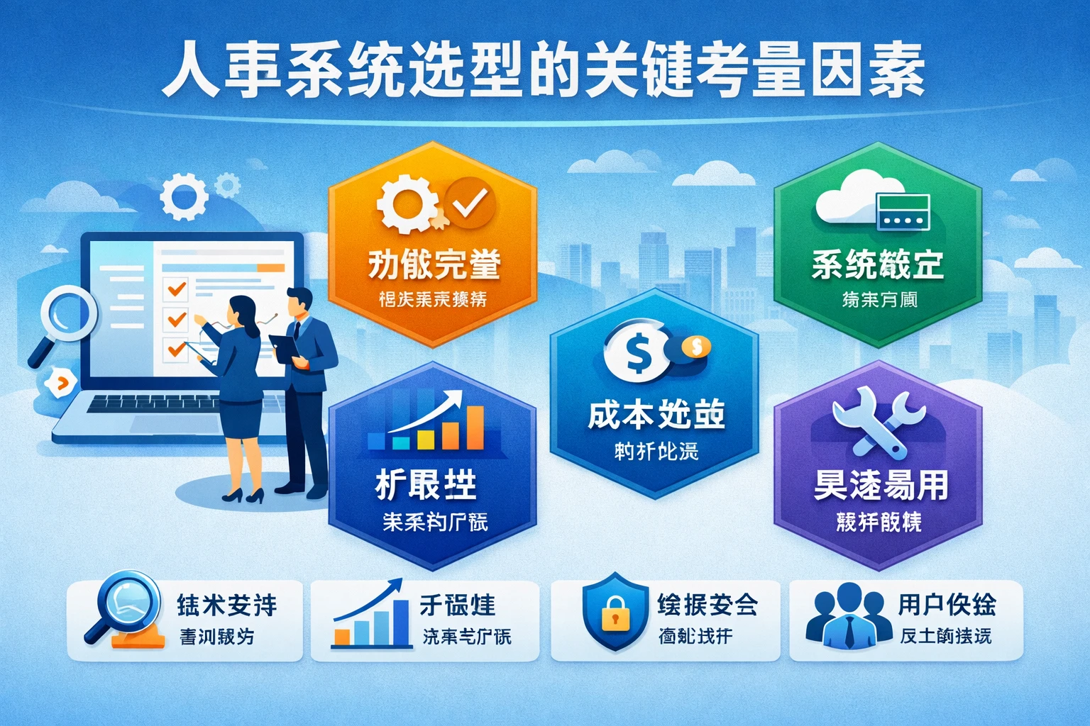 人事系统选型的关键考量因素