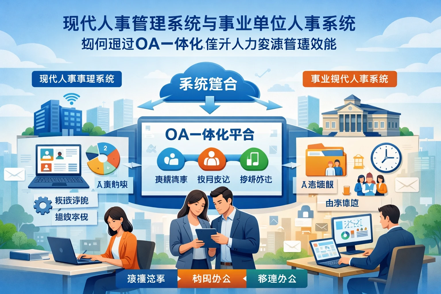 现代人事管理系统与事业单位人事系统如何通过OA一体化提升人力资源管理效能