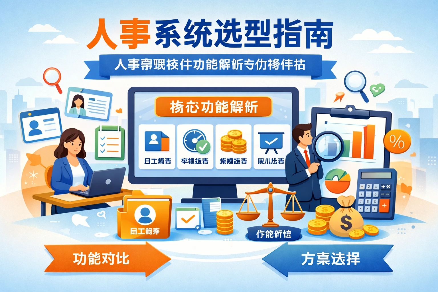 人事系统选型指南:人事管理软件功能解析与价格评估