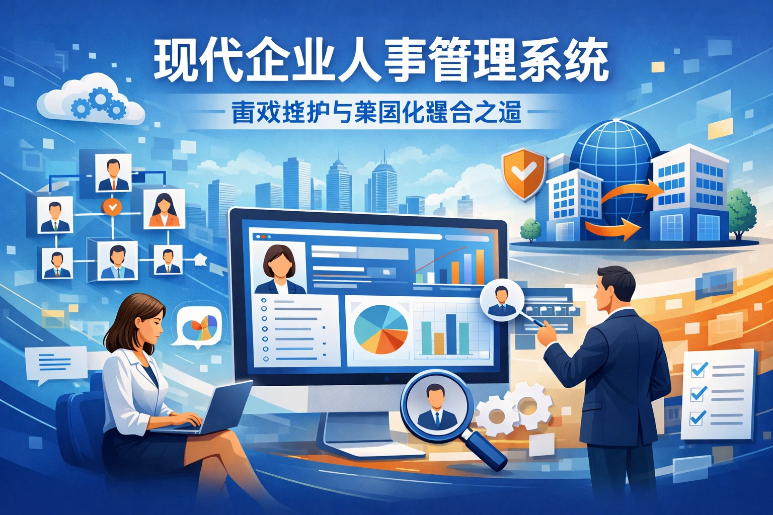 现代企业人事管理系统：高效维护与集团化整合之道