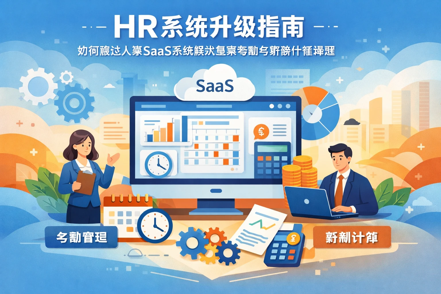 HR系统升级指南：如何通过人事SaaS系统解决复杂考勤与薪酬计算难题